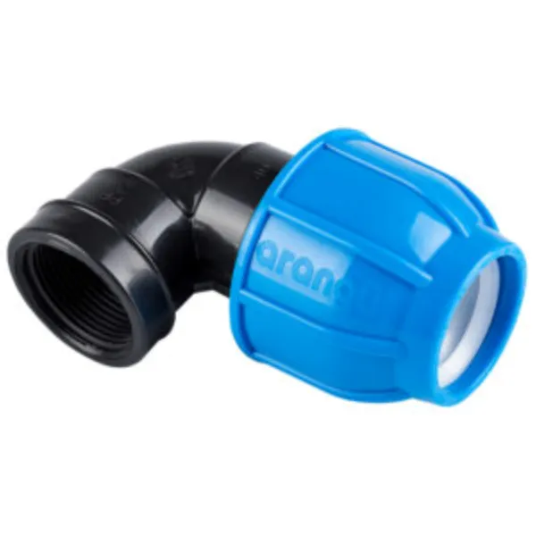 Codo Hdpe Compresion 25 X 3/4'' Hi - fitting compresión para uso industrial